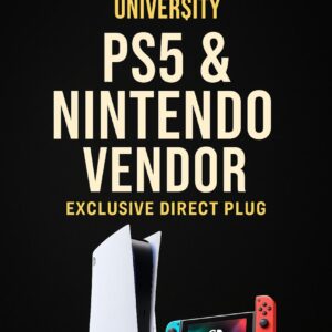 PS5 & Nintendo Vendor Access